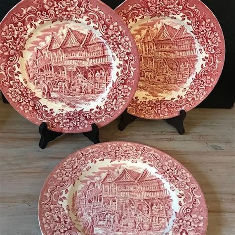 piatto ironstone royal tudor ware|Vintage Royal Tudor Ware Ironstone Plates Bundle .